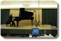 Enregistrament amb Paul Badura Skoda a El Musical de Bellaterra