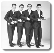 Daniel Clavero y su conjunto, per al Moulin Rouge de M�nchen. Soc el primer per la esquerra. 1962